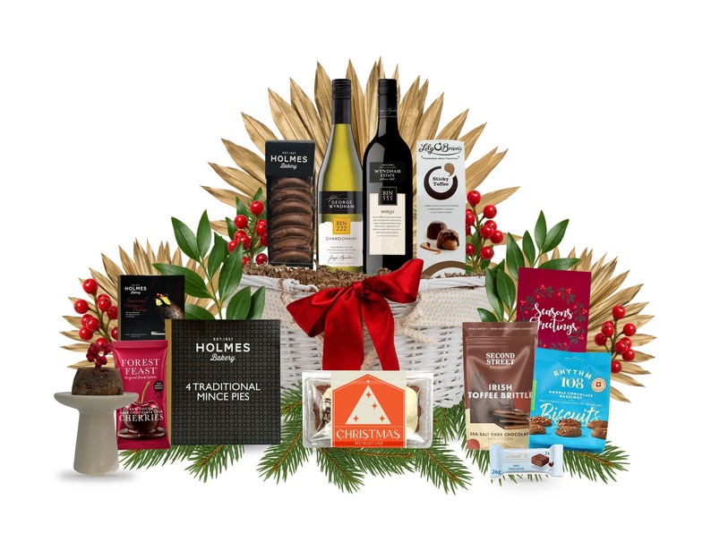 Christmas Earth Gift Basket