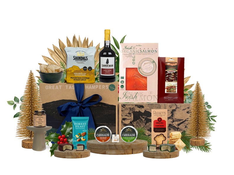 Fresh Port and Cheese Hamper 