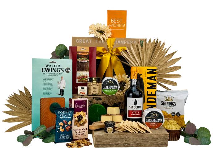 Fresh Port and Cheese Hamper 