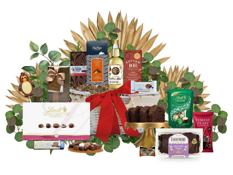 Chocolate Eruption Gift Basket